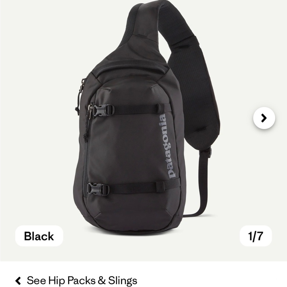 Patagonia Gray Sling Bag 8L - Picture 7 of 7
